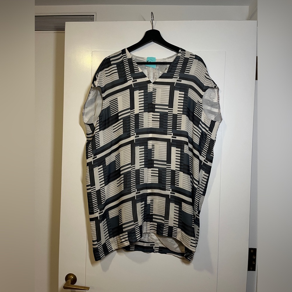 Rick Owens Geometric V-Neck Tunic